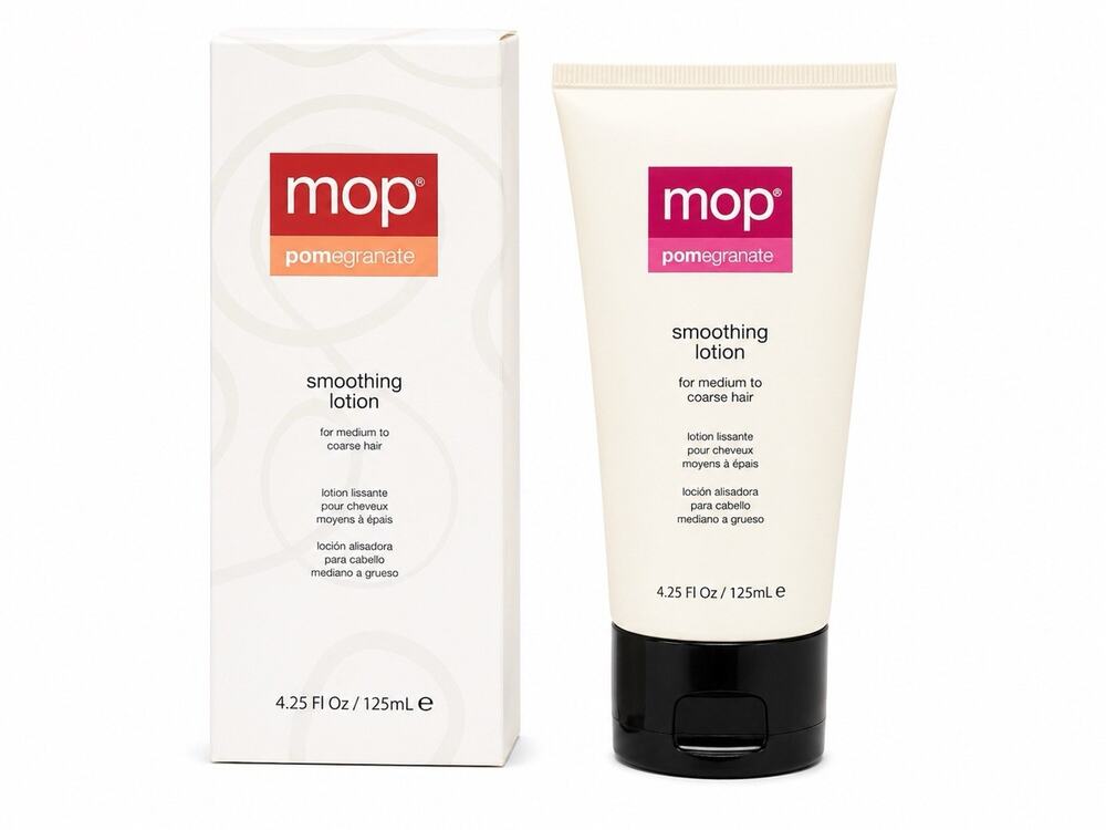 MOP Pomegranate Smoothing Lotion 4.25oz / 125mL Medium to Coarse Hair